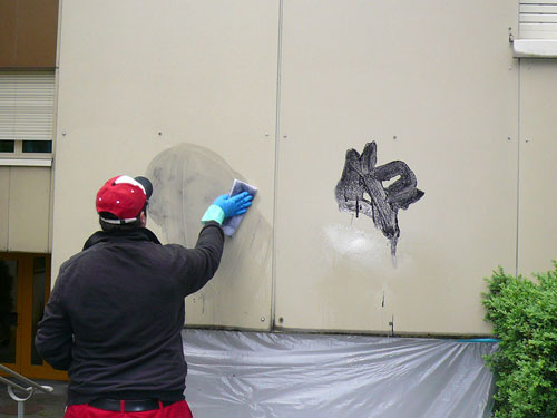 Graffitientfernung